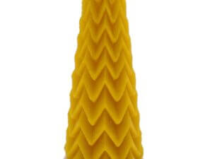 Bivokslys grantre nærbilde