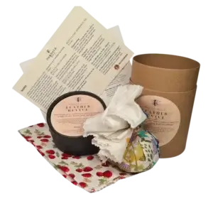 Beevitalise Leather Revive sett – 100% naturlig skinnbalsam med bivoks og planteoljer, inkludert lofri klut, tøyball og instruksjoner