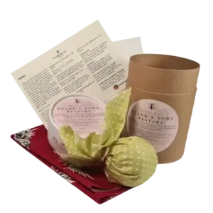 Beevitalise Board & Bowl Restore sett – 100% naturlig bivoks til skjærebrett og boller, inkludert lofri klut, tøyball og instruksjoner