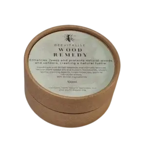 Beevitalise Wood Remedy voks – 100% naturlig bivoks for pleie og beskyttelse av tremøbler og treprodukter