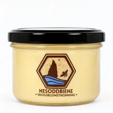 Skogsblomsthonning 250 gram fra Nesoddbiene